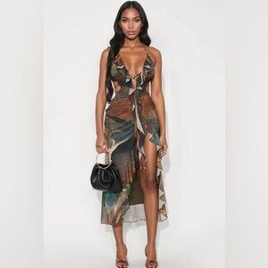 Wild one straps maxi dress